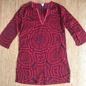 J. Crew Tissue Top Tunic